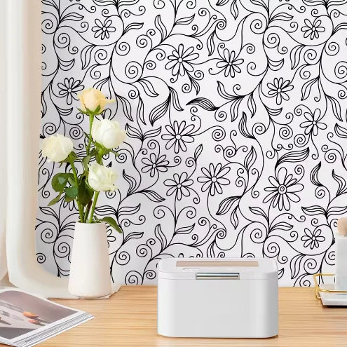 Hot Sale 3D Wallpaper Peel Stick PVC Vinyl Wall Covering White Self Adhesive Wallpaper for Home Decor