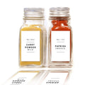 Best Quality Custom Kitchen Set Jar Bottle Private Pantry Labels Spice Bottle Label Waterproof Matte Packaging Labels