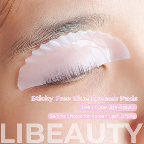 Wholesale Dumpling Softening Rods Lash Lifting Reusable Korean Lash Lift Flat Shield Step 1self Adhesive Lash Lift Pads
