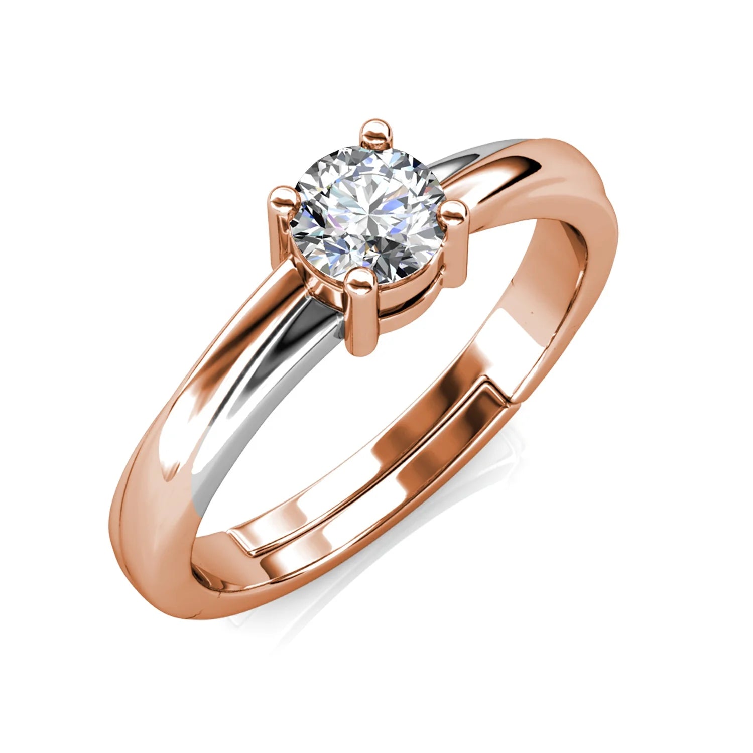 Innovative Formulated 925 Sterling Silver Moissanite Diamond Wedding Engagement Ring Destiny Jewellery Luxury Jewelry