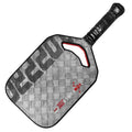 Brand New TOPPRO T7000 ION POWER ATTACK Carbon Fiber Pickleball Paddle Premium PU Grip 18K Silver Carbon Face Squash Balls