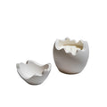 Eggshell Shaped Scented Candle Gift Box Plaster Candle Niche Decorative Ornaments Diffuser Stone for Valentine's Day Gift