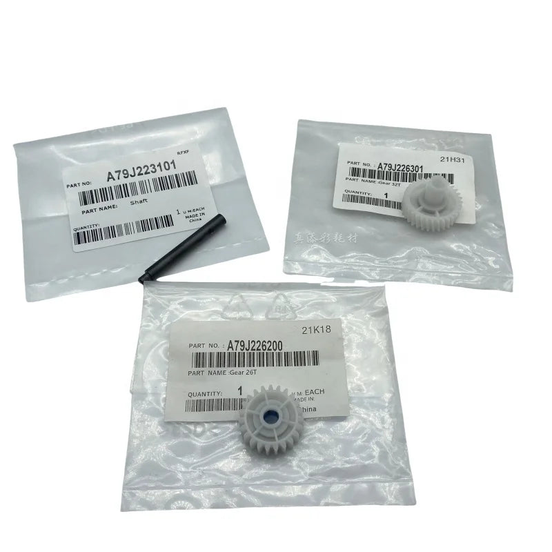 A79J226301 A79J226200 for Konica Minolta BH C558 C458 458 558 Paper Feed Drive One-way Gear Printer Copier Spare Parts