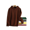 Bangladesh CN Factory Price Custom Logo Embroidery 430G Heavyweight Cotton Blend Hoodie Oversized Pullover Sweatshirt MegaBDM