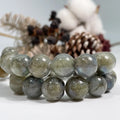Natural Green Labradorite Gemstone Healing Energy Loose Beads for Jewelry Making