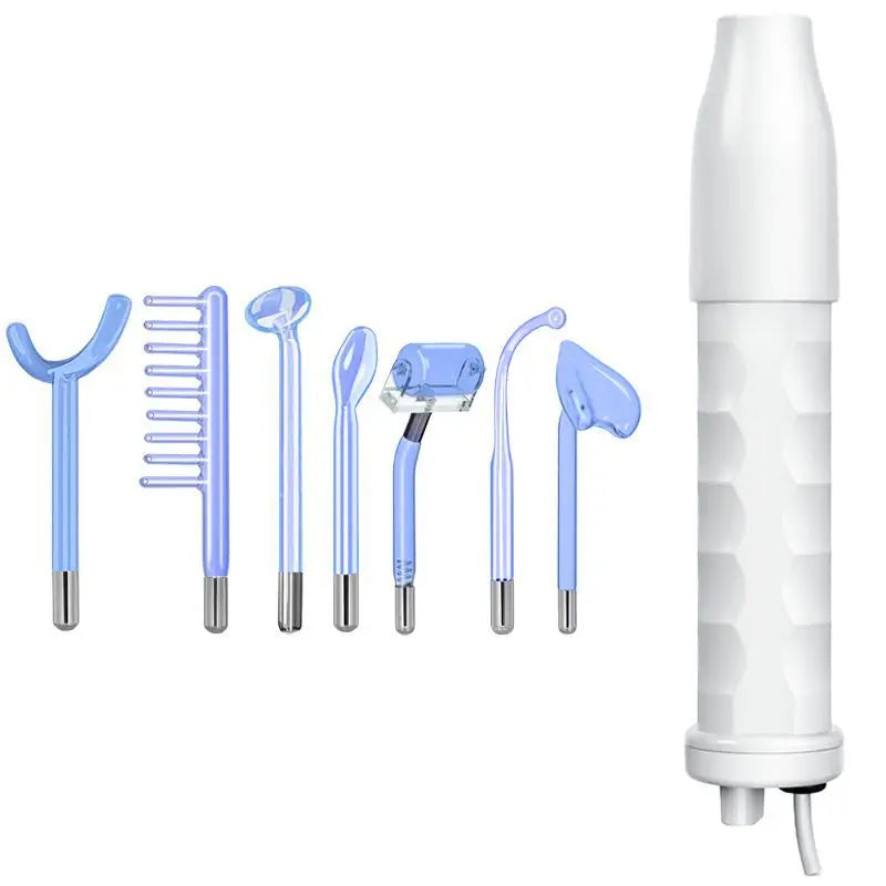 High Frequency Wand Facial Pore Cleaning 4/5/6/7 in 1 Beauty Machine Skin Tightening Acne Treatment Beauty Therapy Face Care MegaBDM
