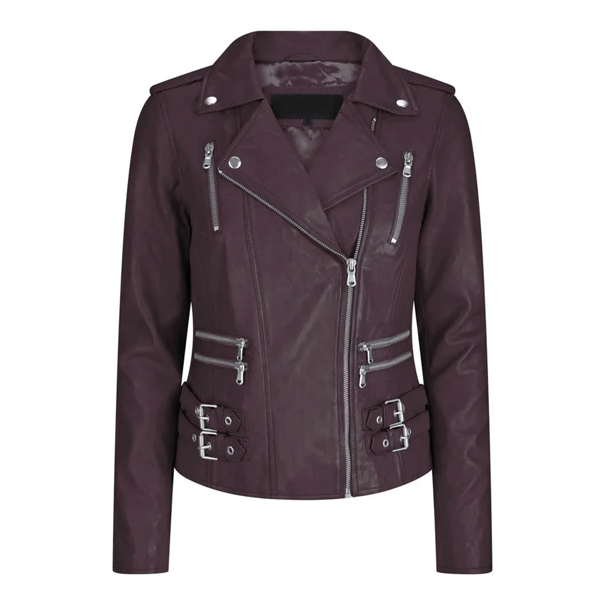 Women's Autumn Leather Jackets 2026 High Quality Women Leather Jacket Sheep Skin Fashion Wear Leather Ladies Jackets for Adults
