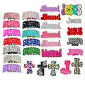 ISO9001 & BSCI Certified Embroidery Letter Iron On Patches Custom God Is Good Chenille Patches For Clothing