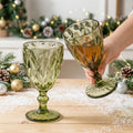 Luxury Vintage Engraved Crystal Red Wine Glass Goblet for Home Bar Hotel Wedding Graduation Parties-Eco-Friendly MegaBDM