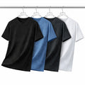 China Bangladesh Factory Price OEM Customized Logo Embroidery Mens Ice Silk Quick Dry Breathable Loose Fit Summer Sports T Shirt