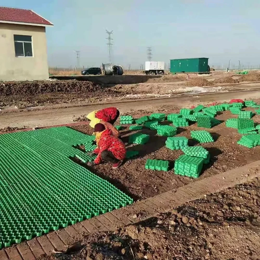 Plastic Lawn Grid Pavers for Soil Stabilization and Green Parking Areas MegaBDM