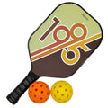 Customized Pickleball Paddle Hybrid Shape Carbon Fiber Fabric Friction Texture