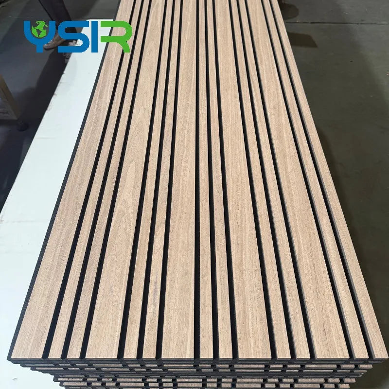 Factory Wholesale Customized MDF 3D Fluted Acoustic Panels for Walls & Ceiling Decorative