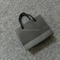 Hot Selling EXW Price Handle Ribbon Paper Shopping Bag with logo Dealer Shopping Paper Bag Shopping Bag Custom logo