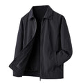 Bangladesh China Factory Price Custom Logo Embroidery Spring Autumn Windproof Versatile Casual Thin Lapel Executive Mens Jacket