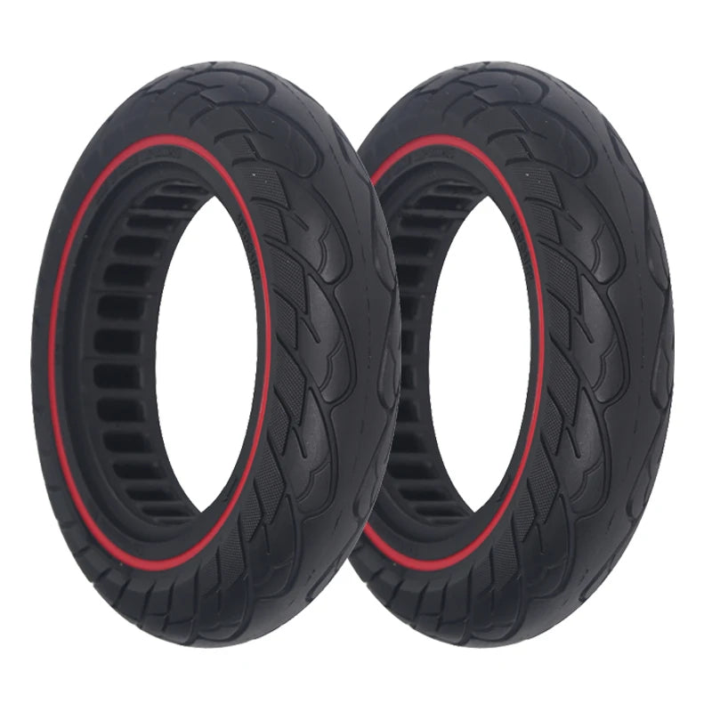 Nedong 10 Inch Solid Tire Electric Scooter Parts 10x2.125 Off-road Customizable for Segway Ninebot F20/25/30/40 & Kick Scooters