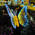 Momovalley Christmas Holiday LED Lighted Mechanical Purple Moving Unique Outdoor Decor Park Decoration