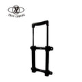 Customizable ODM/OEM 4 stage durable Foldable Telescopic Trolley Case Handle for Tool Box Suitcase Case-sports bag tool case