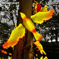 2025 Christmas Outdoor LED Flying Artificial Bird Statues IP65 Garden Lighting Decorative with DC Power Supply on Sale