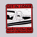 GET IN LOSER Enamel Pin Quotes Brooch Pines Lapel Pins Badge on Backpack Clothing Accessories Fashion Jewelry Friends Gifts MegaBDM