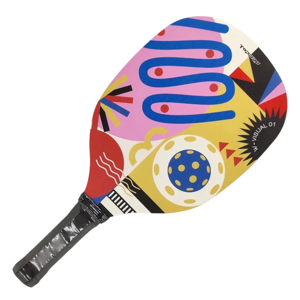 Hot Selling Custom Raw Carbon Fiber Wooden Pickleball Paddle Squash Balls Premium Product Category Fully customizable OEM ODM