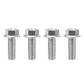 Titanium Flanged Hex Head Bolt M6x1.0x20mm 6AL4V Grade Ti Bolt Original Titanium Bolt for Motorcycle Car Modification