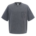 Men's T-shirts 100% Cotton 275gsm Short Sleeve T Shirt Street Wear Loose Sports Round Neck Outdoor