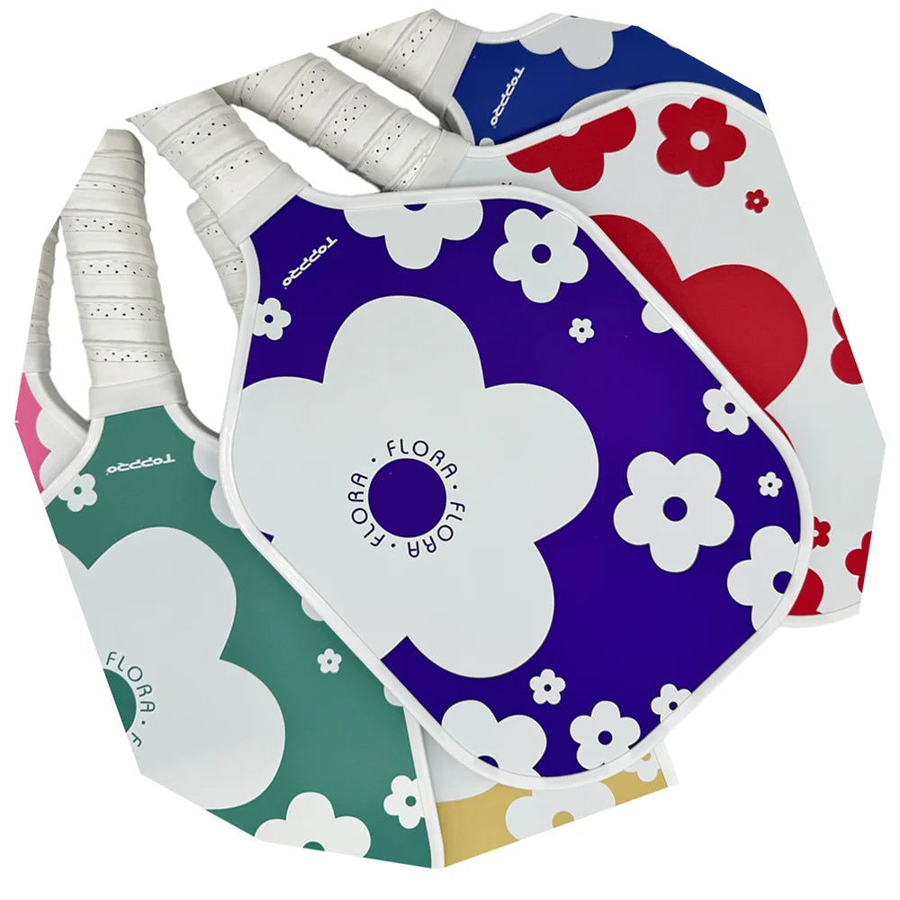 Glass Fibre Pickleball Paddle Racket for Squash Balls