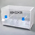 Multi-Tiered Pet Cages Parrot Aviary Cage Corner Bird Cages Metal Partitioned Design Canary Cage Removable Bird Breeding Cage MegaBDM