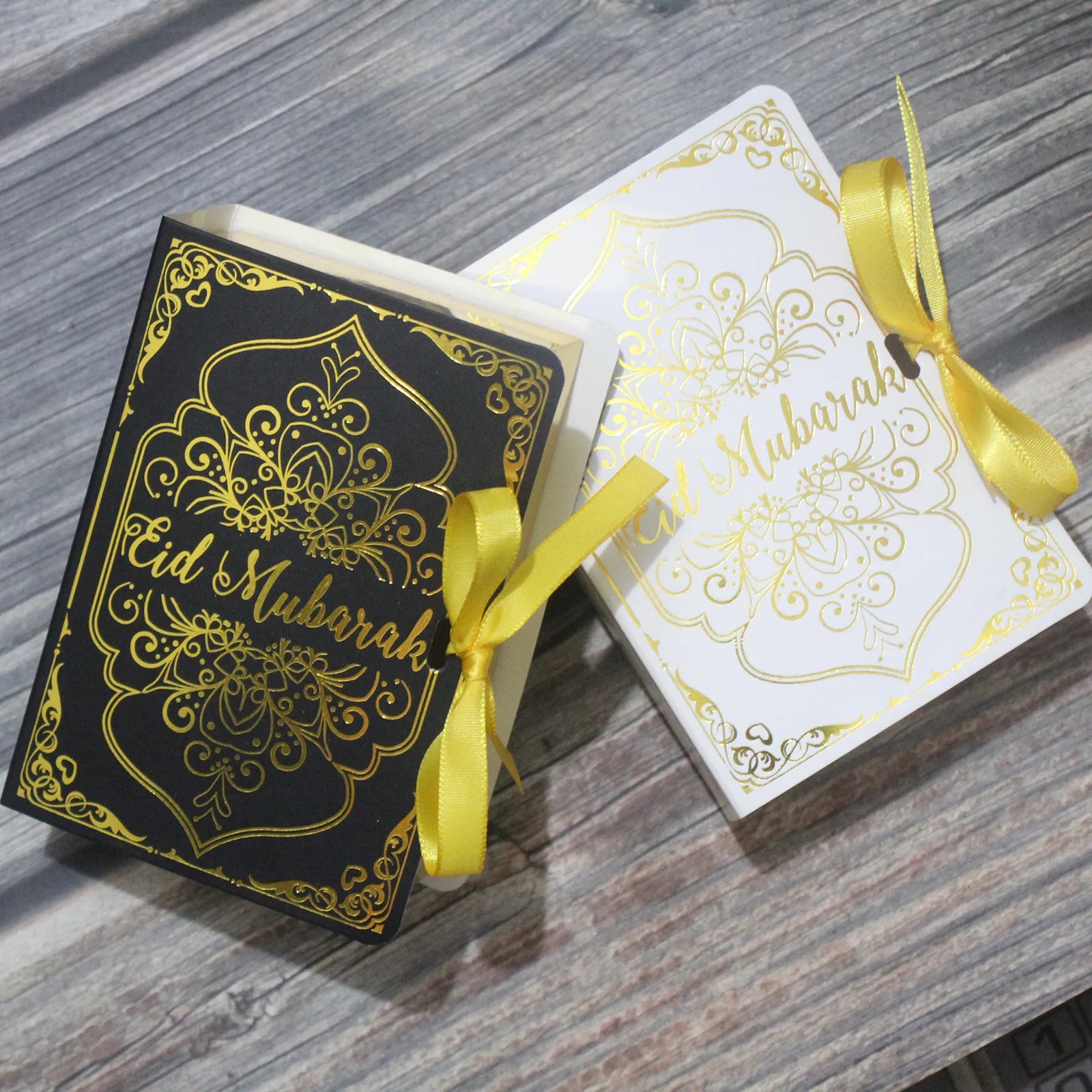 Mubarak Candy Box EID Muslim Islamic Ramadan Kareem Gift Bag Box Iftar Party Happy Al-Adha Friend Family Present