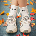 Women's Crew Breathable Polyester/Cotton Socks Funny Personality Three-Dimensional Hand Socks Couples Solid Knitted Autumn Daily