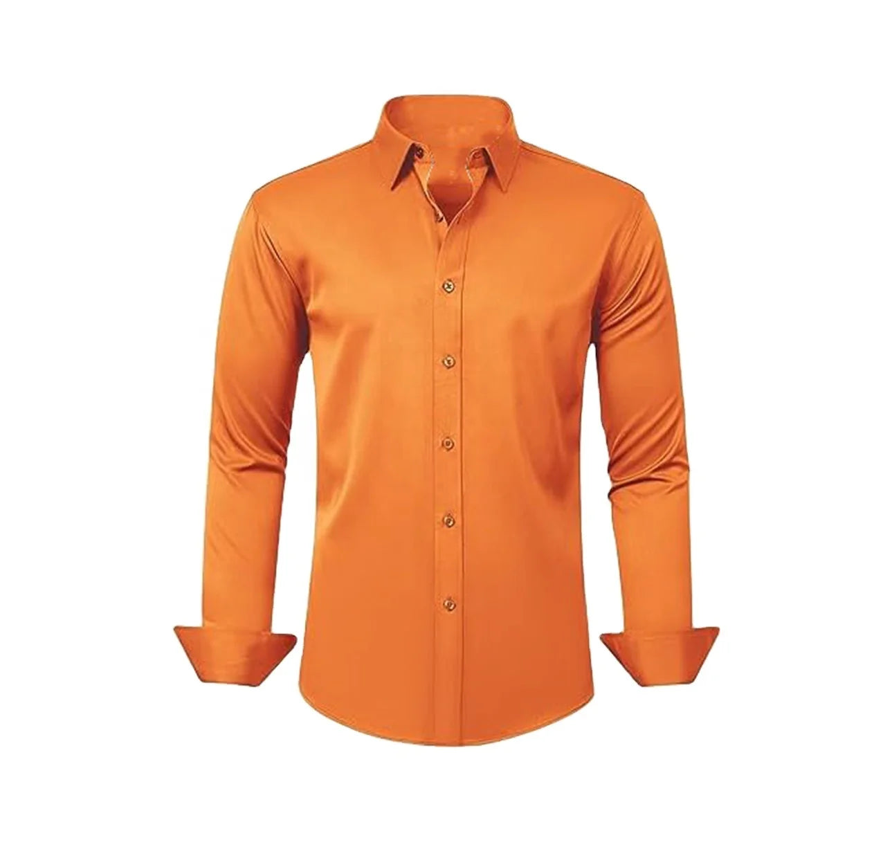 100% Cotton Men's Shirts Turn Collar Custom Print Long Sves Business Casual Button Spring Yarn Dyed Plus Size Custom Print