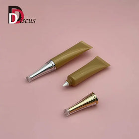 Pink White Matte Foundation Printing Small Plastic Tube Hand Lotion Shampoo Face Wash Rose Gold Empti Eye Cream Skin Care Care