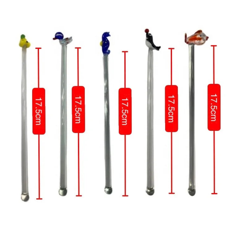 Custom Made Glass Stirring Rods Lampworking Technique