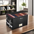 YHX New Portable Travel Safe Fireproof Expanding File Folder Organizer Waterproof Document Box With Lock