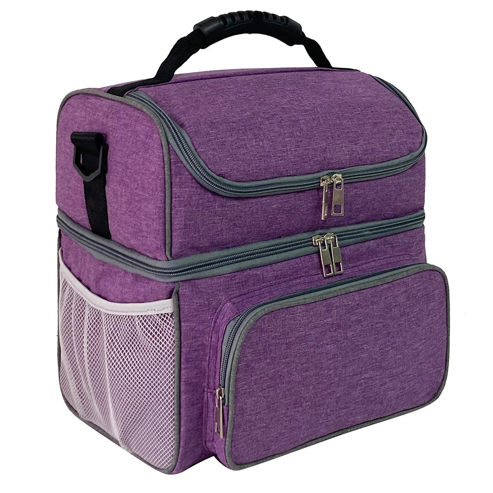 Promotional Reusable Thermal Insulation Bag Wholesale Polyester Insulated Lunch Cooler Bag for Food MegaBDM
