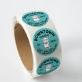 High Quality Digital Printing Irregular Coffee Bottle Labels Adhesive Sticker Labels MegaBDM