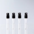 Mini Travel Perfume Sprayer 2ml 5ml 10ml 15ml Glass Perfume Sample Bottle Screen Printing Clear Tube Empty Bottle