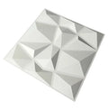 Modern 3D PVC Wall Panels Indoor Ceiling Cladding Waterproof Moisture-Proof Geometric Design Hotel Bedrooms Households HF 5-Year