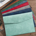Functional A5 A4 Modern PU Leather Document Holder Envelope File Folder Case Daily Office Business Meeting RR RR260203