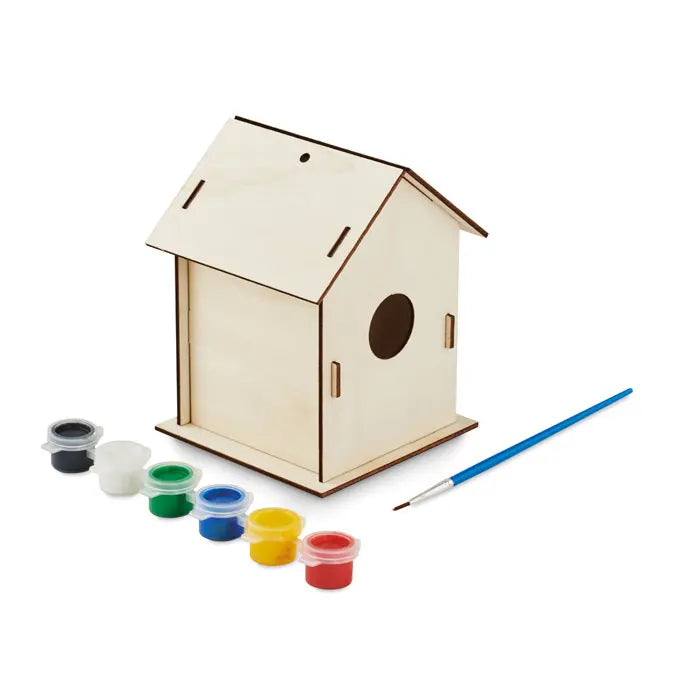 Painthouse Custom Wooden Birdhouse for Backyard Birding