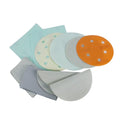 Flexible Aluminum Oxide Sanding Disc with Multi Hole Pattern Film Sanding Disc for Automotive Finishing and Contour Polishing