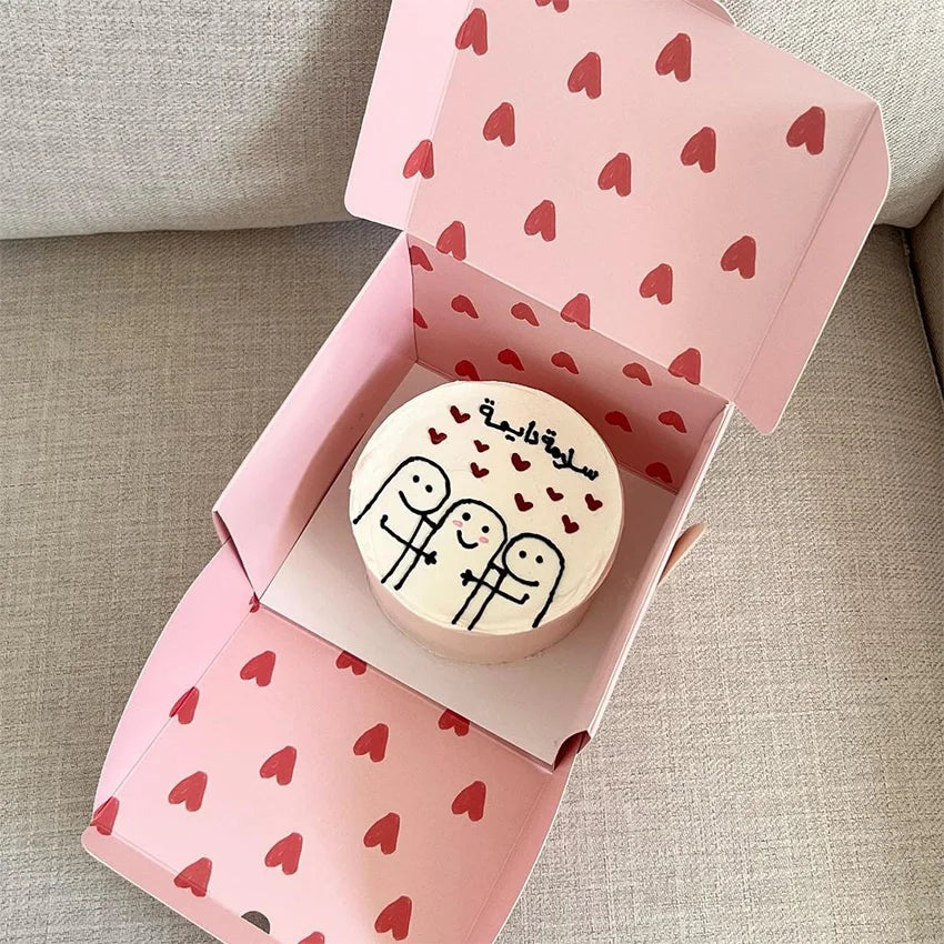 Wholesale Custom Folding Flat Cardboard Luxury Pastry Bread Cake Bakery Donut Paper Boxes