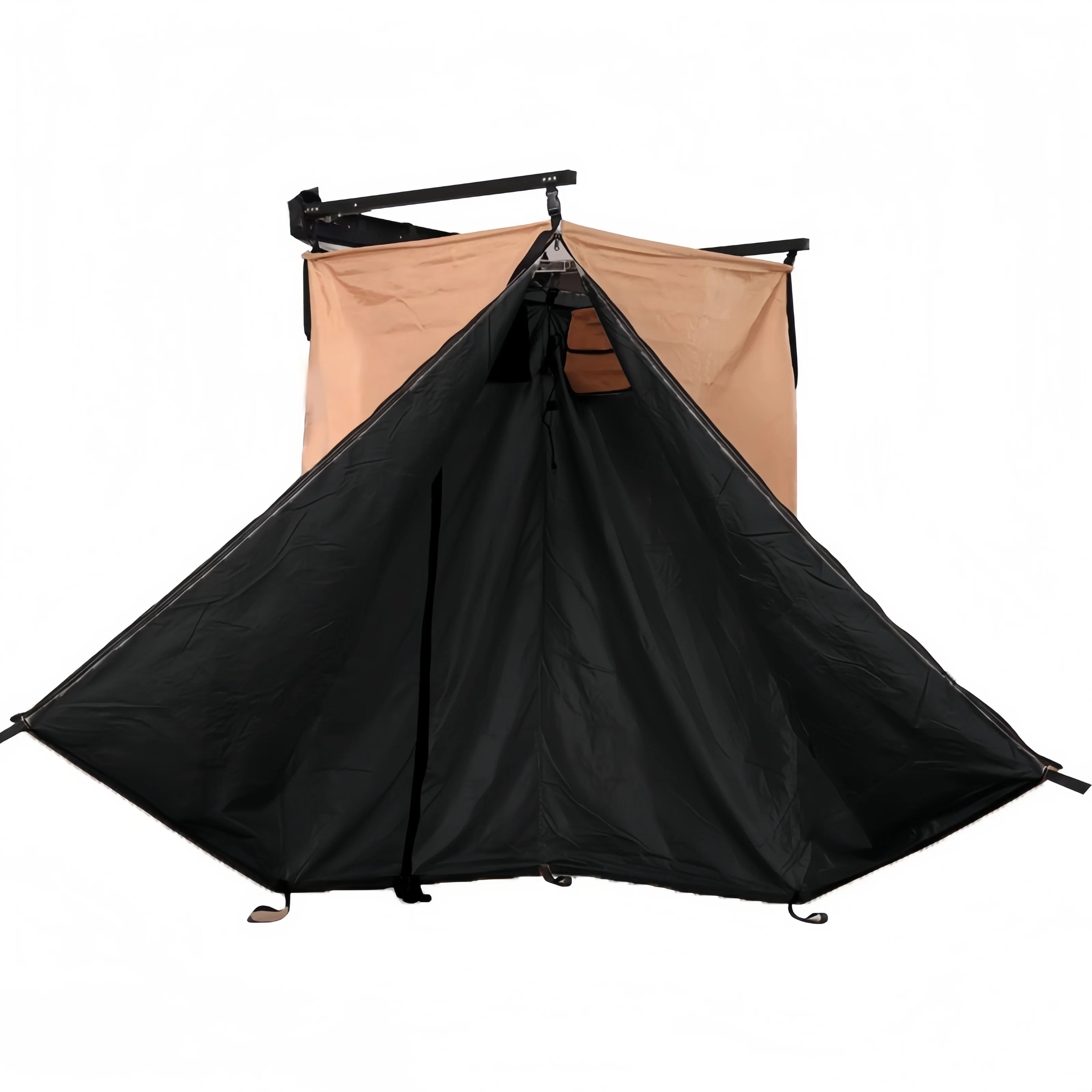 Overland Lightweight Shower Awning Bathroom Tent for SUV Car Camping-Portable Toilet Privacy Shelter Quick Automatic Opening
