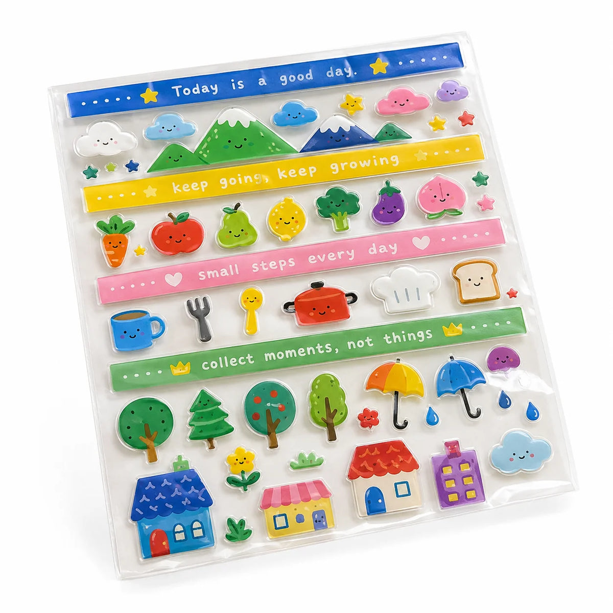 Custom Waterproof Vinyl PVC Sticker Printing Double-Sided Transparent Die-Cut Logo Stickers MegaBDM