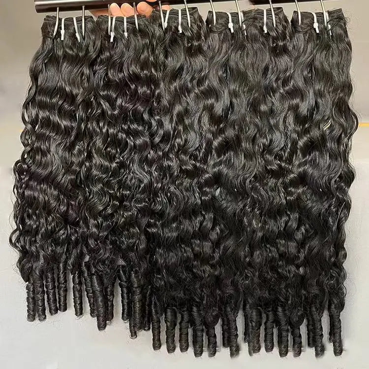 New Arrival 2026 Raw Virgin 100% Real Human Hair Natural Black Color Original Cutical Aligned Eurasian Curl Bundles