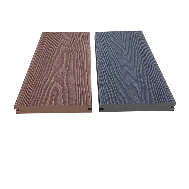 High Quality WPC Composite Decking 3D Embossed Anti-Slip Waterproof Outdoor Garden Contemporary Wood Grain Living Room