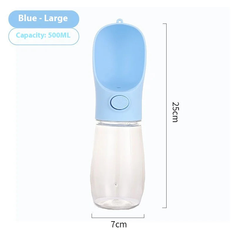Manufacturer Wholesale Portable Outdoor Pet Dog Water Bottle Cheap Material Botella De Agua Para Perro Dog Water Drinking Bottle