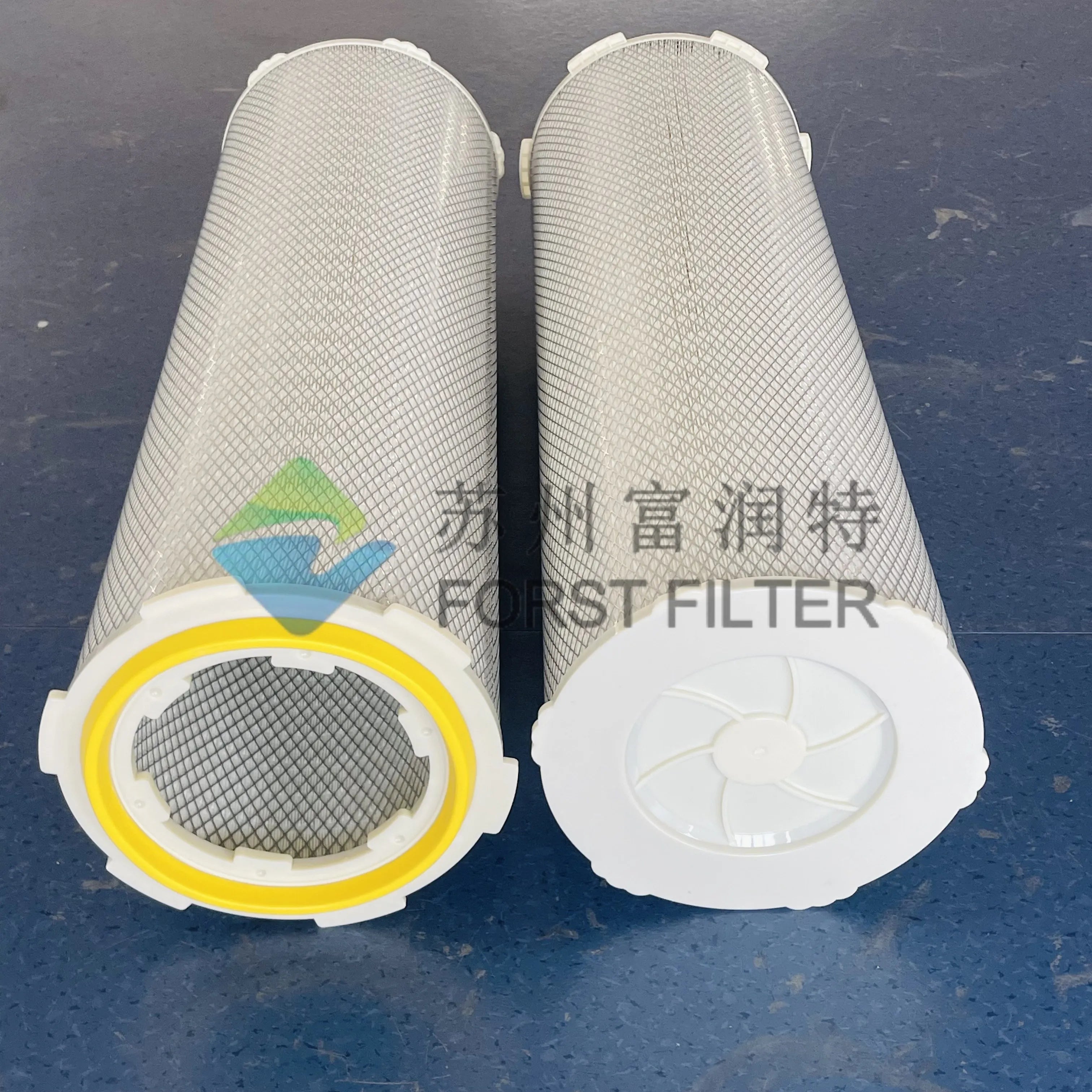 Six-Ear Quick Release Hepa Purifier Industrial Gas Dust Air Filter Cartridge New 99.5% Efficiency Paper for Dust Collector