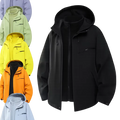 Oem Customized logo Design 3-in-1 Windproof and Waterproof Outdoor Hiking Jacket Detachable Jacket Men's Jacket MegaBDM